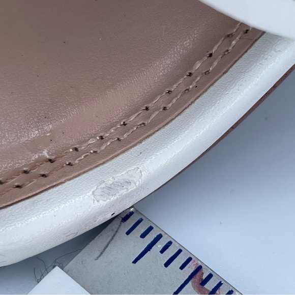 Kelly & Katie White Women's Heeled Sandals open toe. Size 9. One flaw-see pic. - Picture 13 of 13